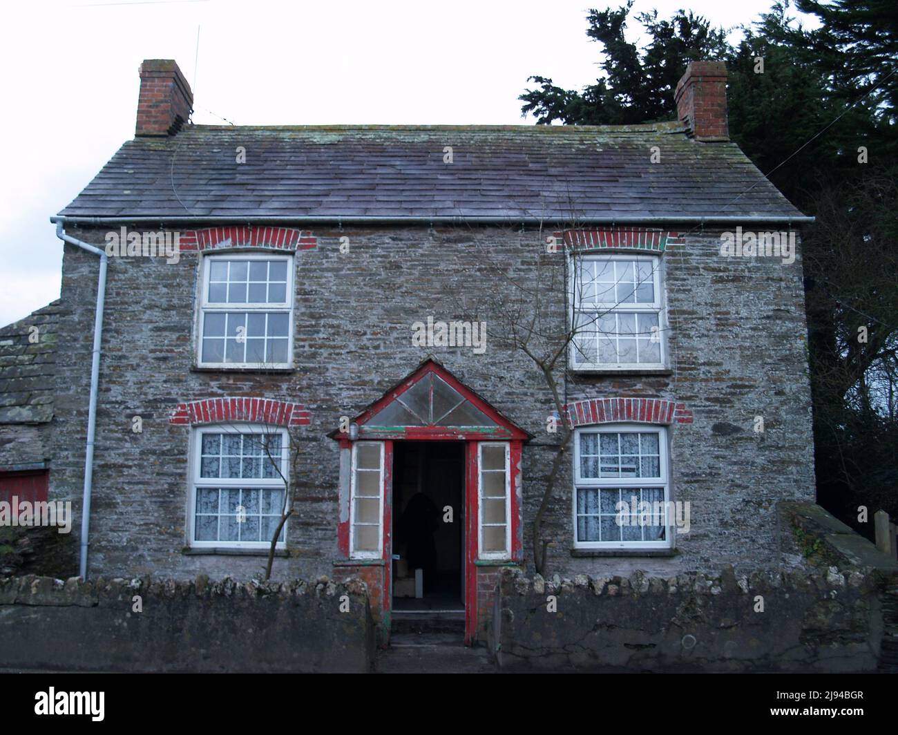 ROSE COTTAGE TREHEMBORNE PADSTOW CORNWALL ENGLAND UK Stock Photo Alamy