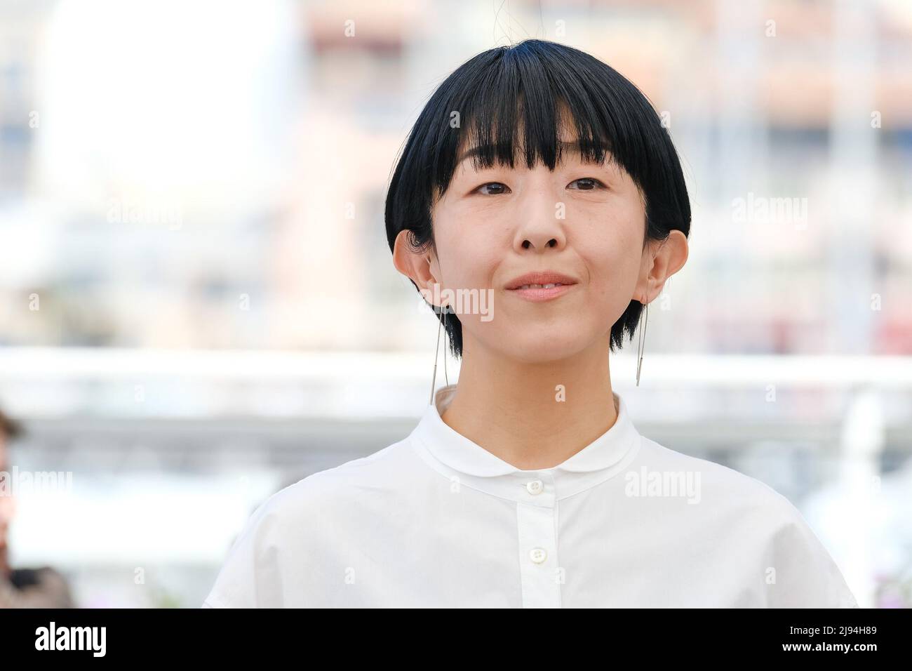 Cannes, France. 20th May, 2022. Cannes, France, Friday, May. 20, 2022 - Chie Hayakawa is seen at the Plan 75 Photocall during the 75th Cannes Film Festival at Palais des Festivals et des Congrès de Cannes . Picture by Credit: Julie Edwards/Alamy Live News Stock Photo