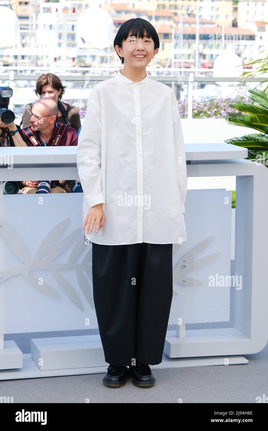 Cannes, France. 20th May, 2022. Cannes, France, Friday, May. 20, 2022 - Chie Hayakawa is seen at the Plan 75 Photocall during the 75th Cannes Film Festival at Palais des Festivals et des Congrès de Cannes . Picture by Credit: Julie Edwards/Alamy Live News Stock Photo