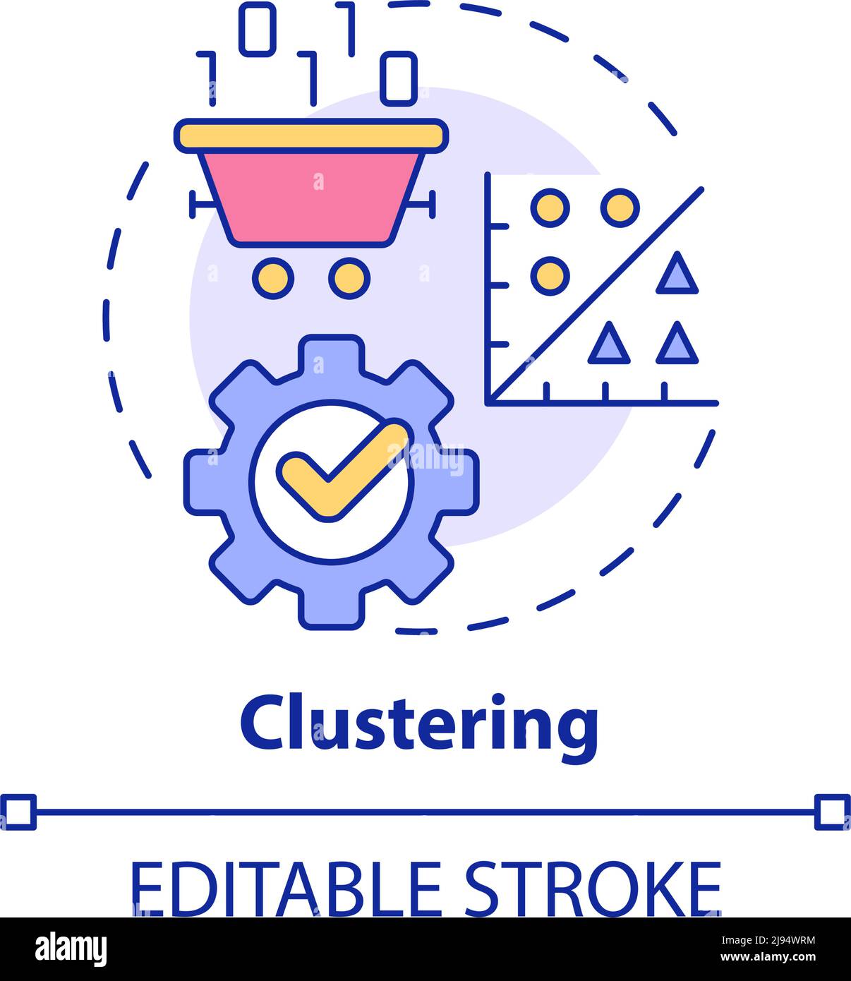 Clustering hi-res stock photography and images - Alamy