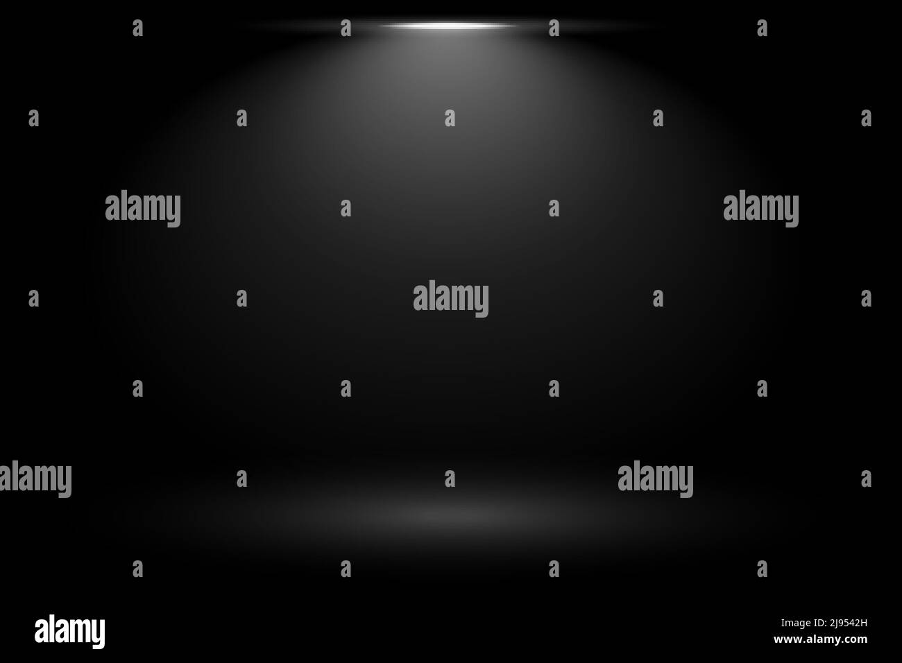 black background with focus spot light Stock Vector Image & Art - Alamy