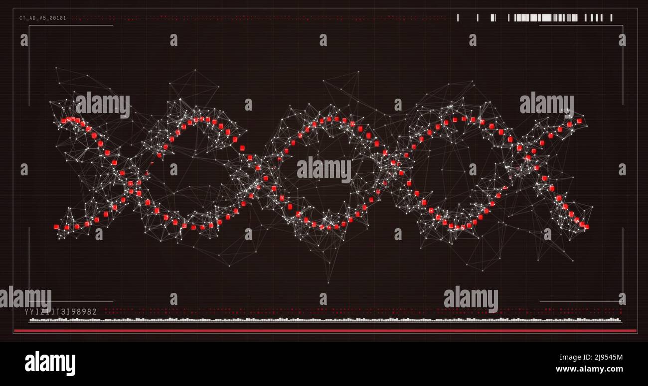 Digitally generated dna structure Stock Photo - Alamy