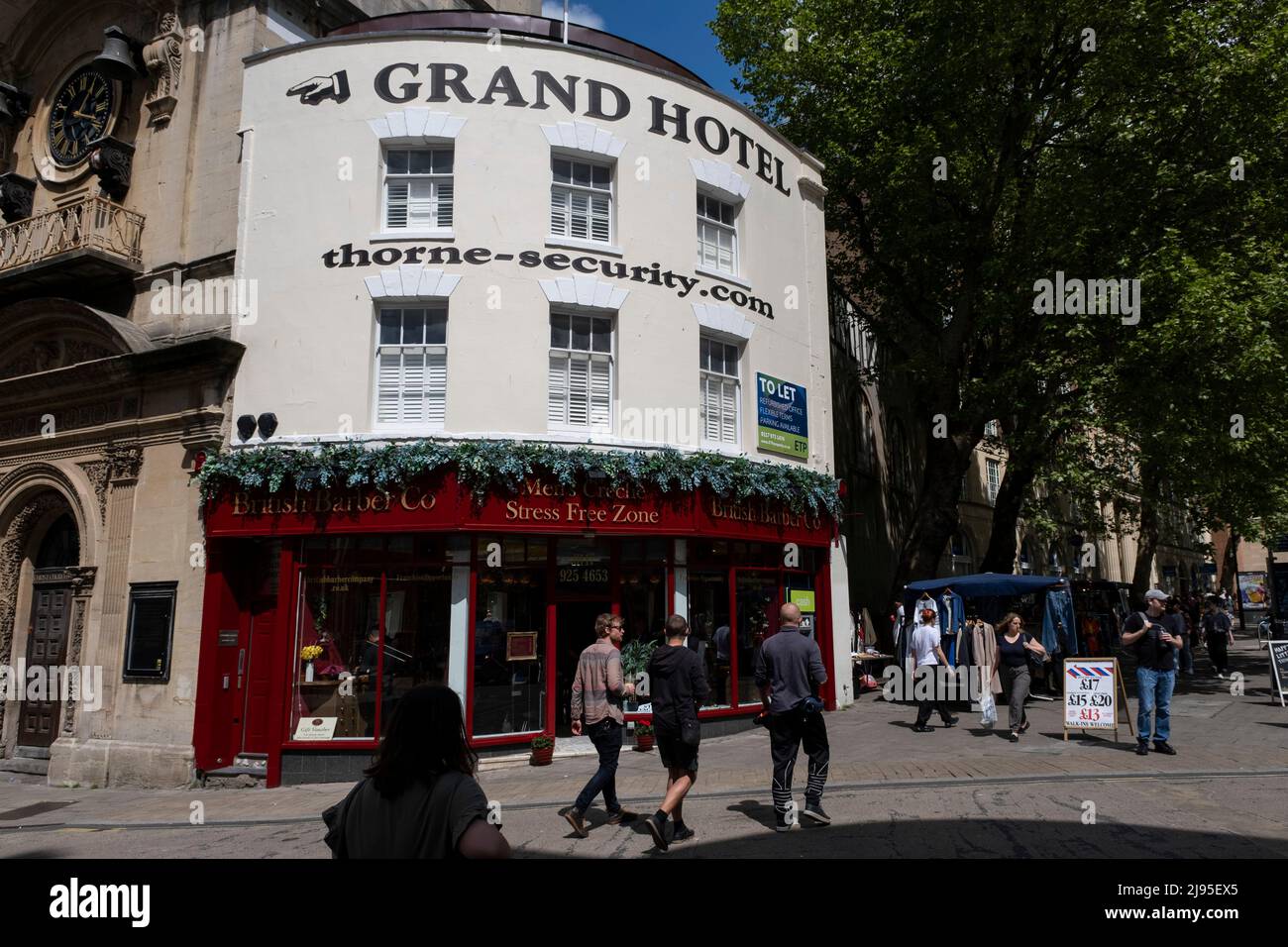 Grand Hotel in the Old City on 7th May 2022 in Bristol, United Kingdom. Stock Photo