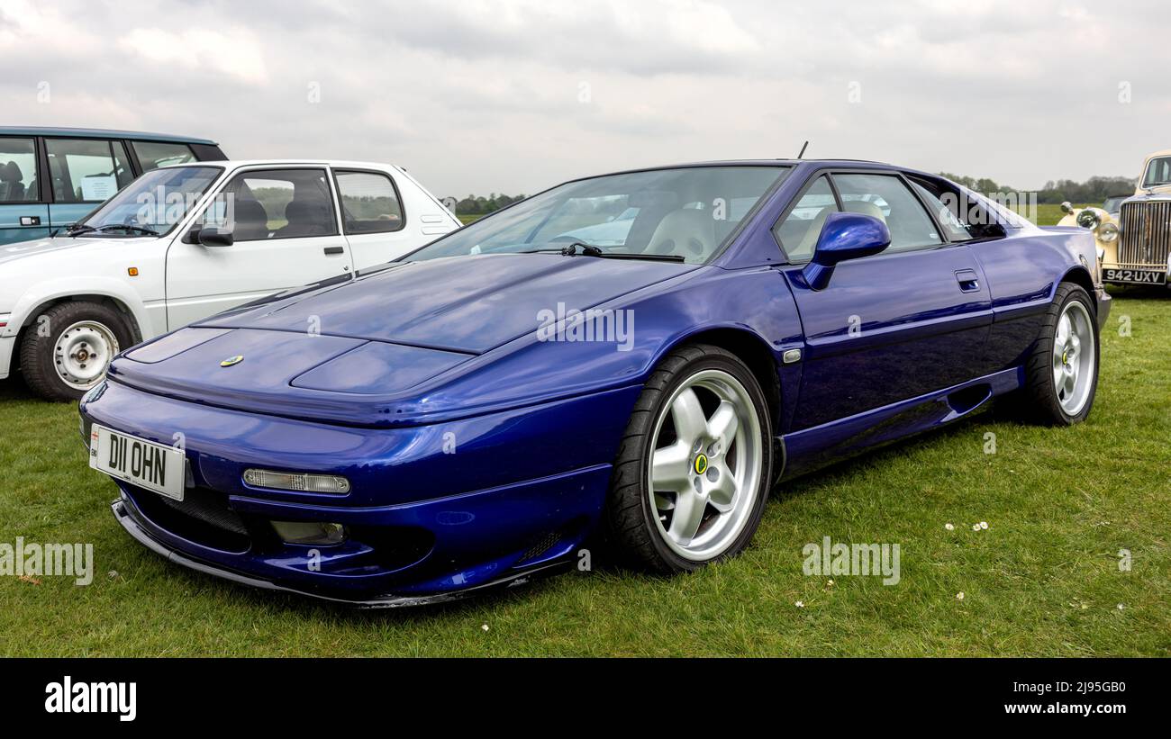 1988 Lotus Esprit ‘D11OHN’ on display at the April Scramble held at the