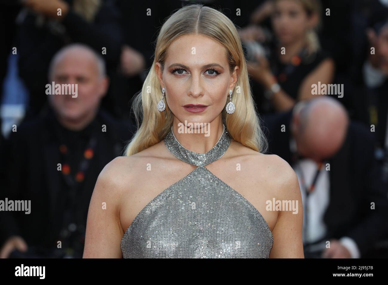 Cannes, France. 23rd May, 2023. Poppy Delevingne attending the Chopard Art  Dinner during the 76th annual Cannes film festival at La Mome Plage on May  23, 2023 in Cannes, France. Photo by