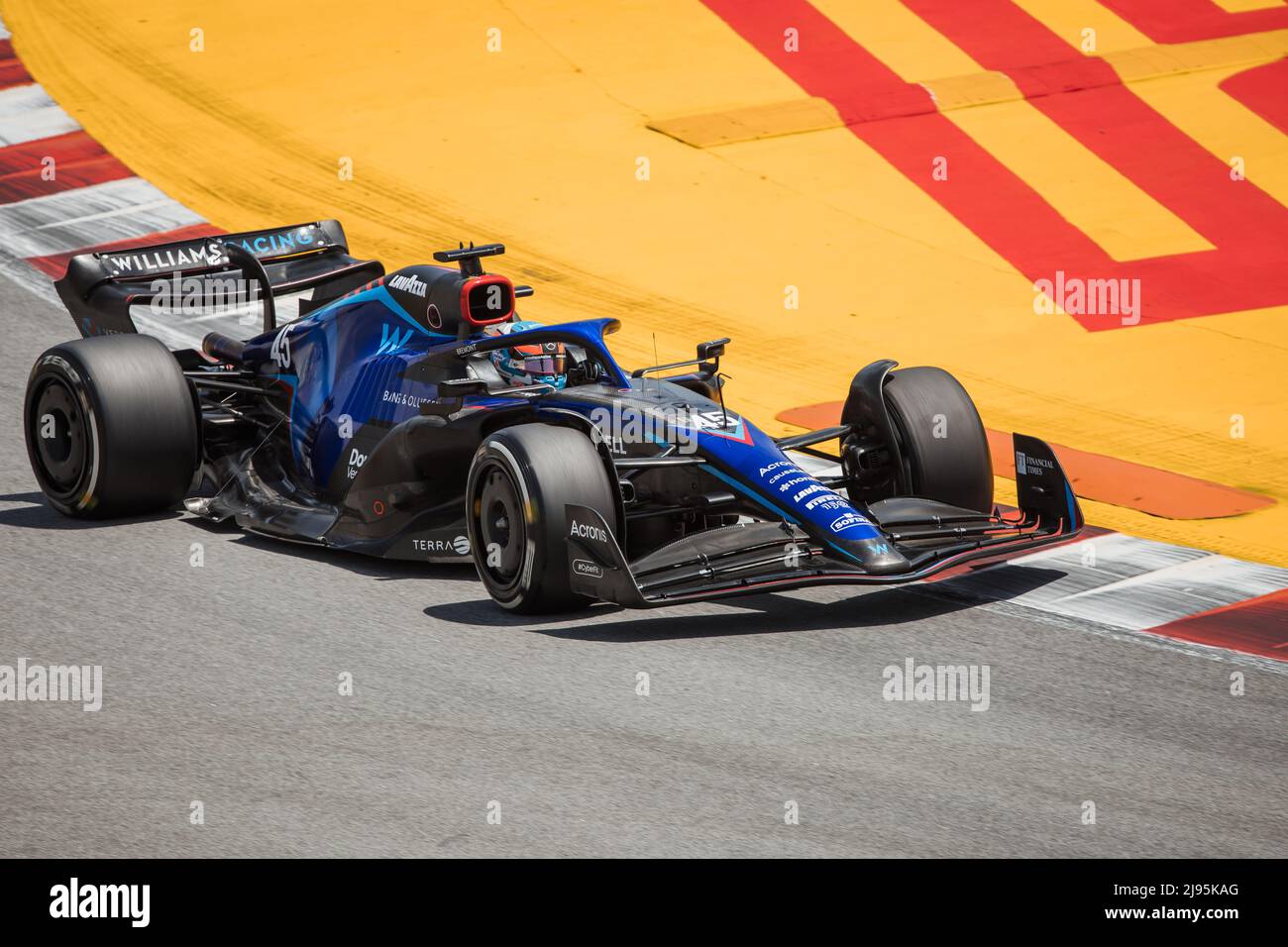 Barcelona, Spain. 20th May, 2022. Nyck de Vries (NLD) Williams Racing FW44 Test Driver