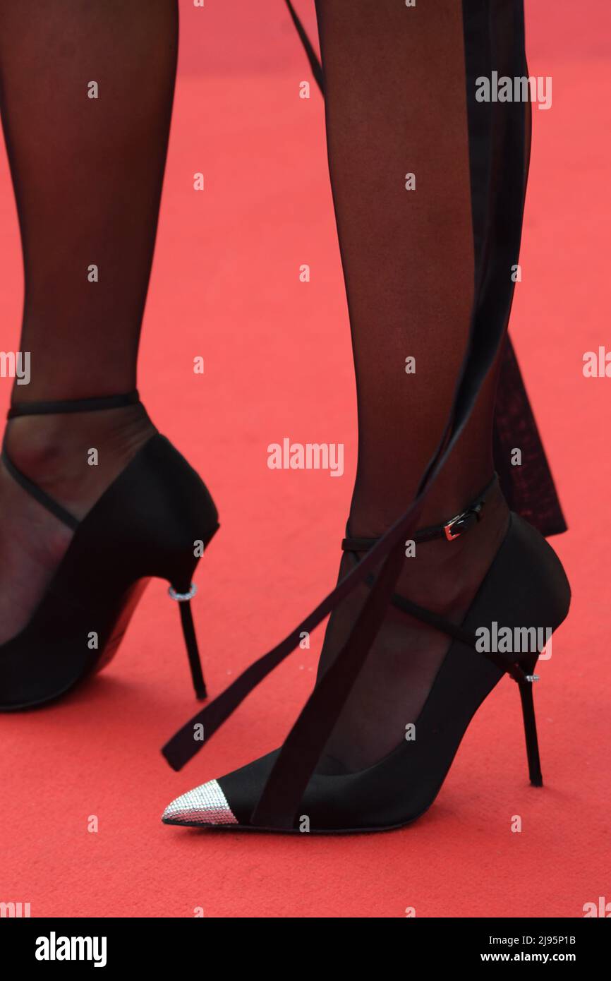 Cannes, France. 20th May, 2022. 75th Cannes Film Festival 2022, Red Carpet  Film Three Thousand Years Of Longing. Pictured Liya Kebede Credit:  Independent Photo Agency/Alamy Live News Stock Photo - Alamy