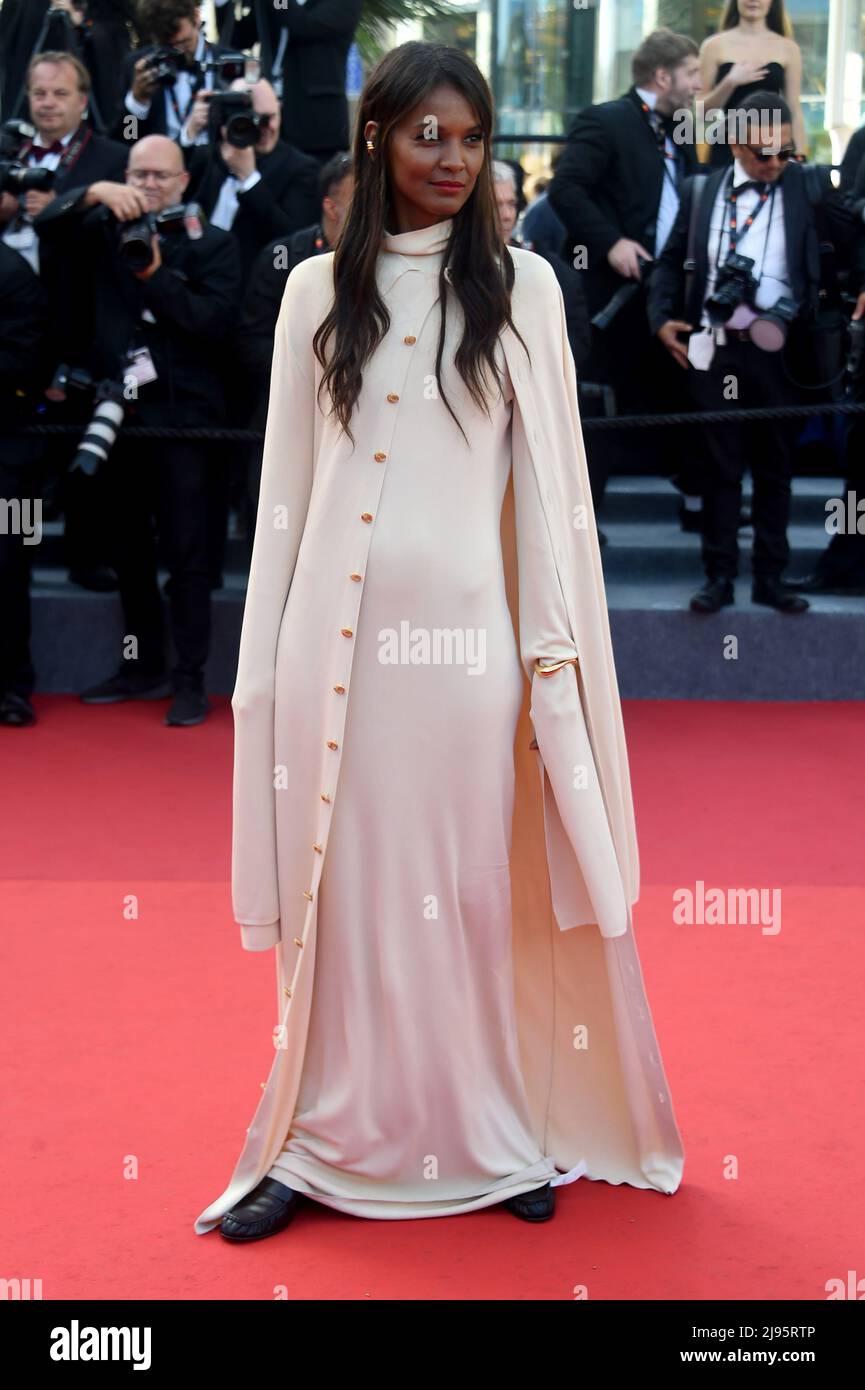 Cannes, France. 20th May, 2022. CANNES - MAY 20: Liya Kebede arrives to the  premiere of  Three Thousand Years of Longing  during the 75th Edition of  Cannes Film Festival on