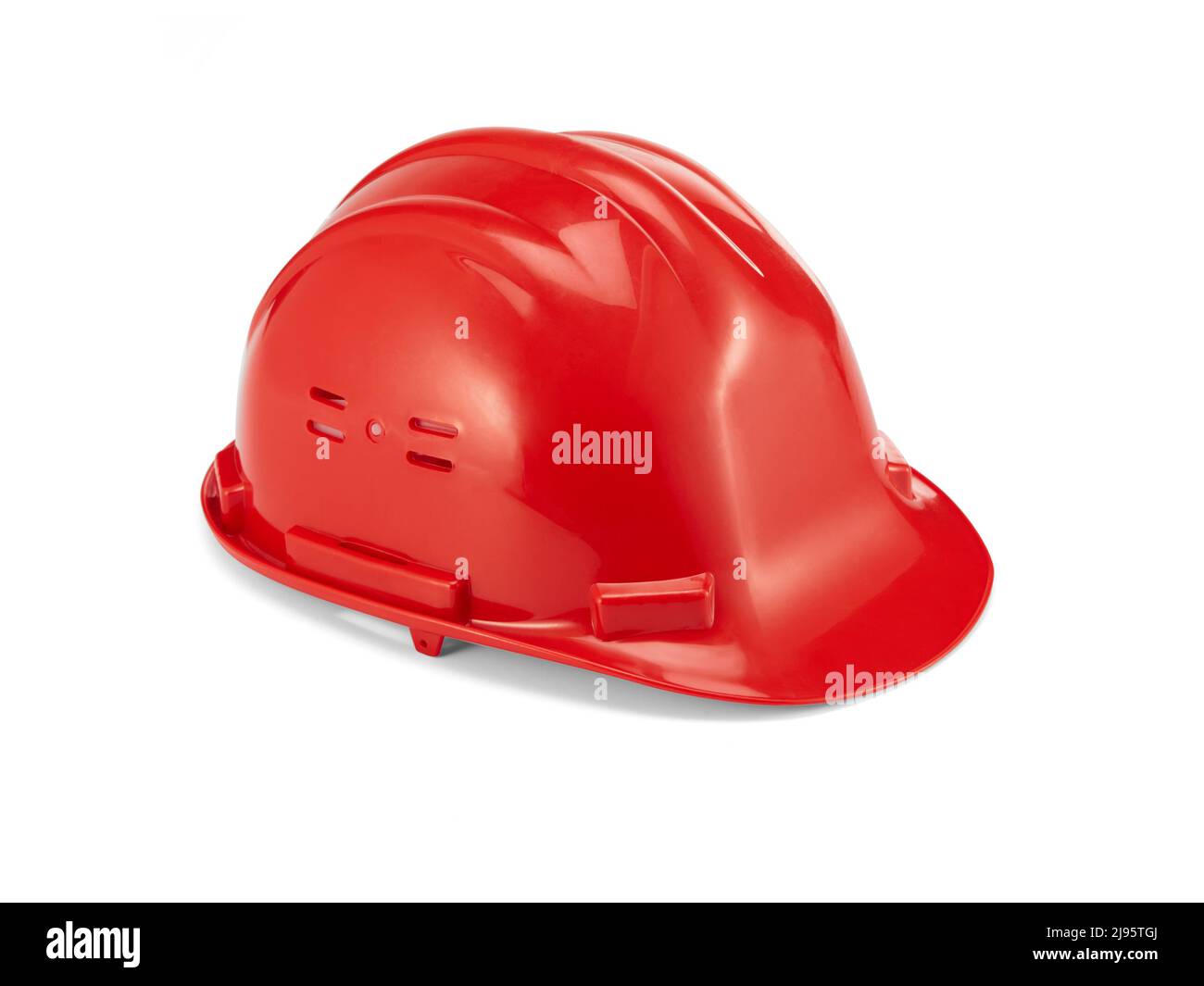 Construction Helmet Isolated on White Background Stock Photo - Alamy