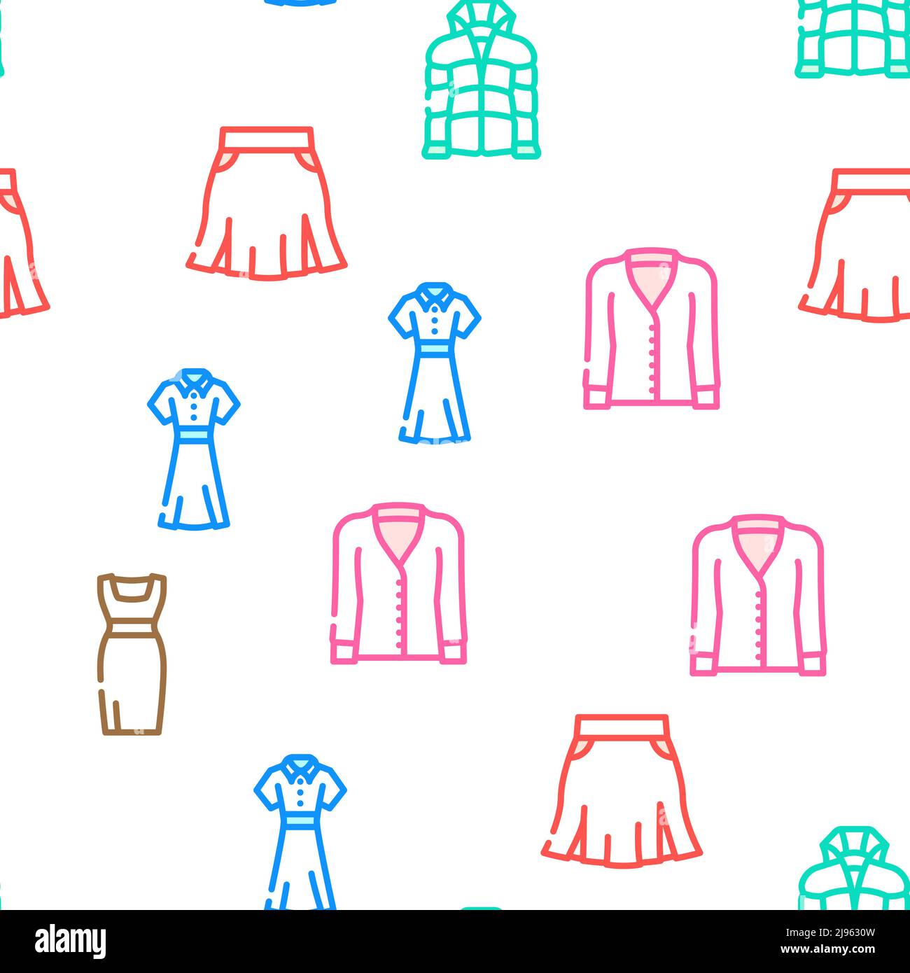 Fashion Store Garment And Shoes Icons Set Vector Stock Vector Image ...