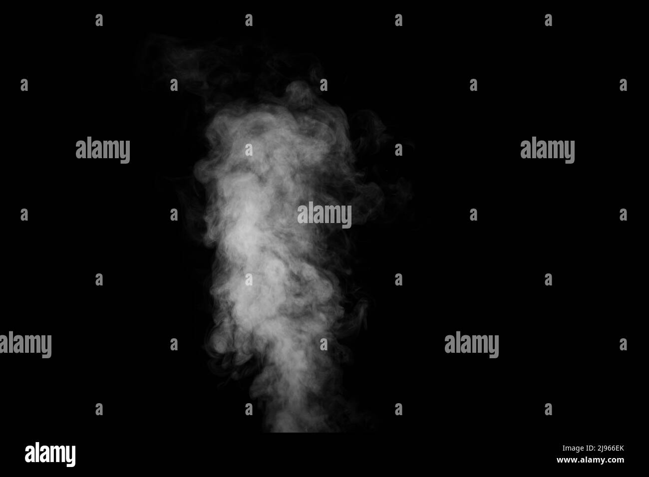 Smoke movement on a black background, smoke background, abstract smoke on a black background. Abstract background fog or smog, design element, layout Stock Photo