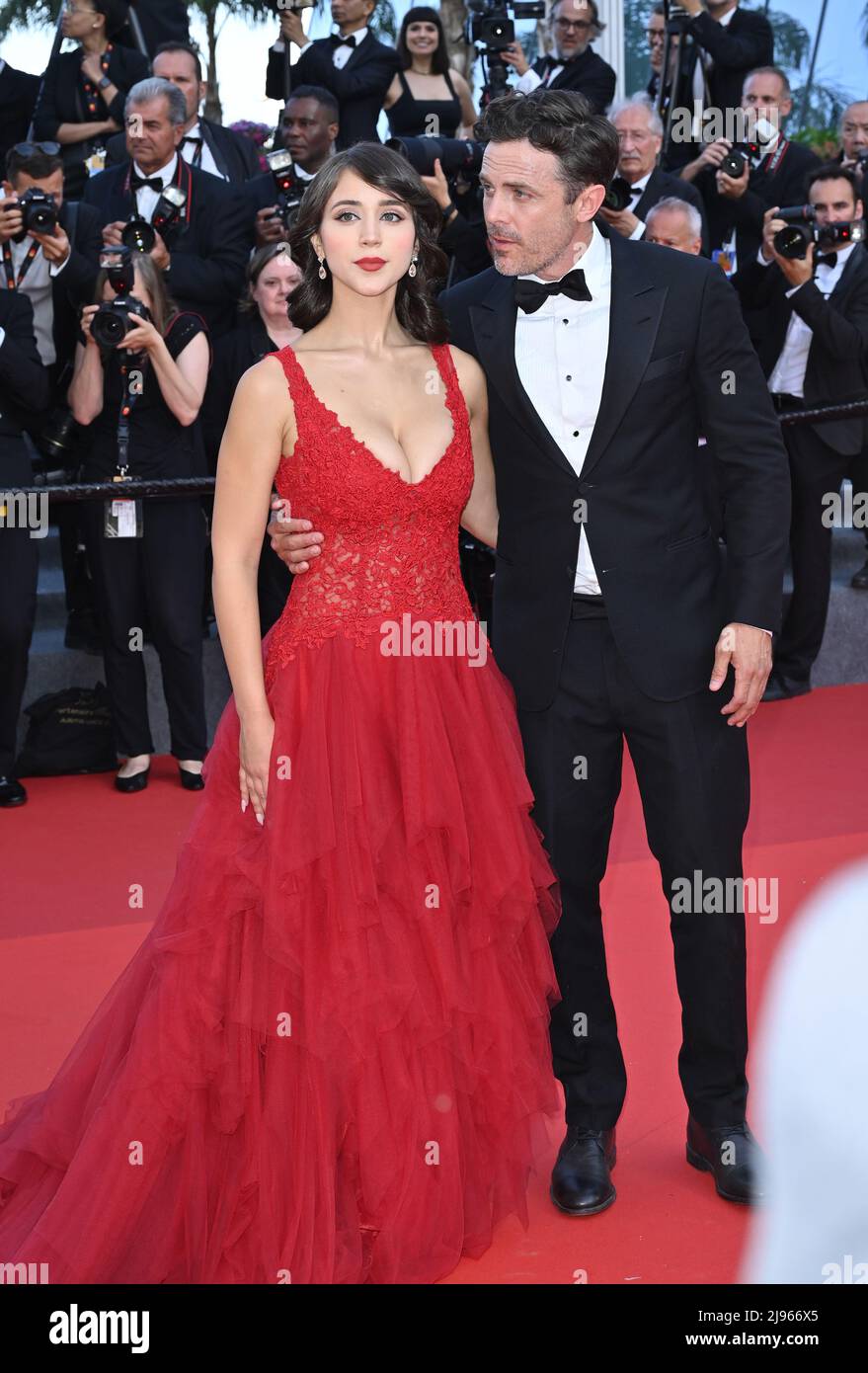 Cannes, France. 20th May, 2022. 75th Cannes Film Festival 2022, Red Carpet  Film Three Thousand Years Of Longing. Pictured Liya Kebede Credit:  Independent Photo Agency/Alamy Live News Stock Photo - Alamy