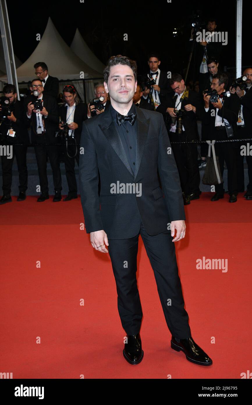 Cannes, France. 20th May, 2022. 75th Cannes Film Festival 2022, Red Carpet  Film Brother And Sister. Pictured Xavier Dolan Credit: Independent Photo  Agency/Alamy Live News Stock Photo - Alamy