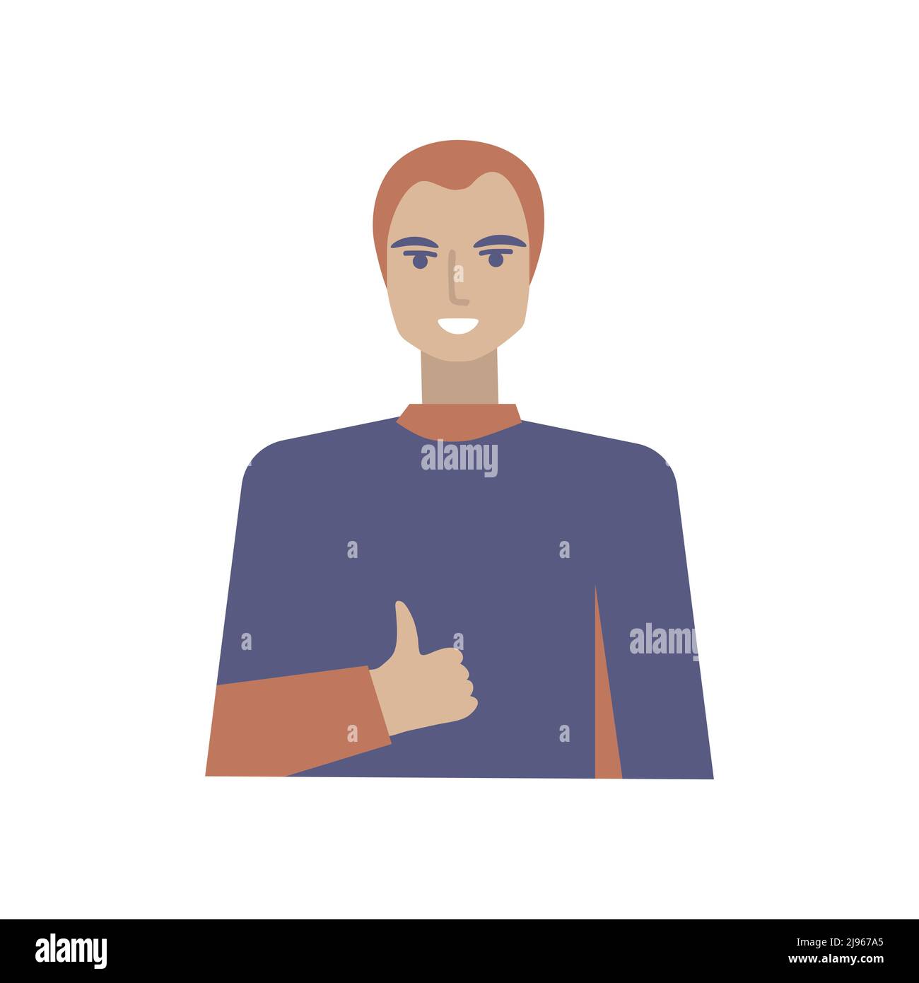 Thumbs up icon showing Stock Vector Images - Alamy