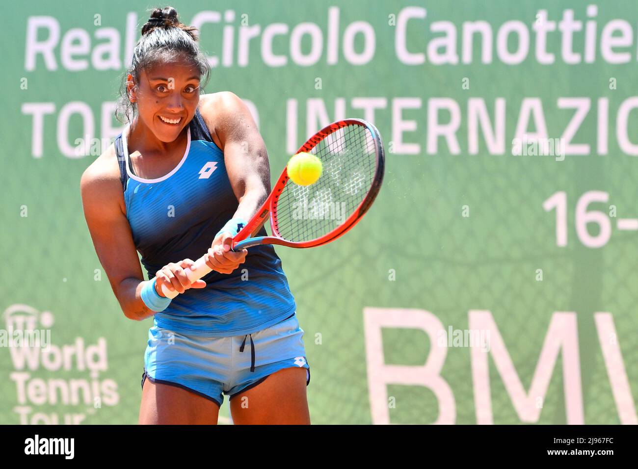 Rome, Italy. 20th May, 2022. Daniela Seguel (CIL) during the ITF 17th  Edition-RCCTR 150th Anniversary, BMW Rome Cup, at Reale Circolo Canottieri  Tevere Remo, Rome, Italy. Credit: Pacific Press Media Production Corp./Alamy