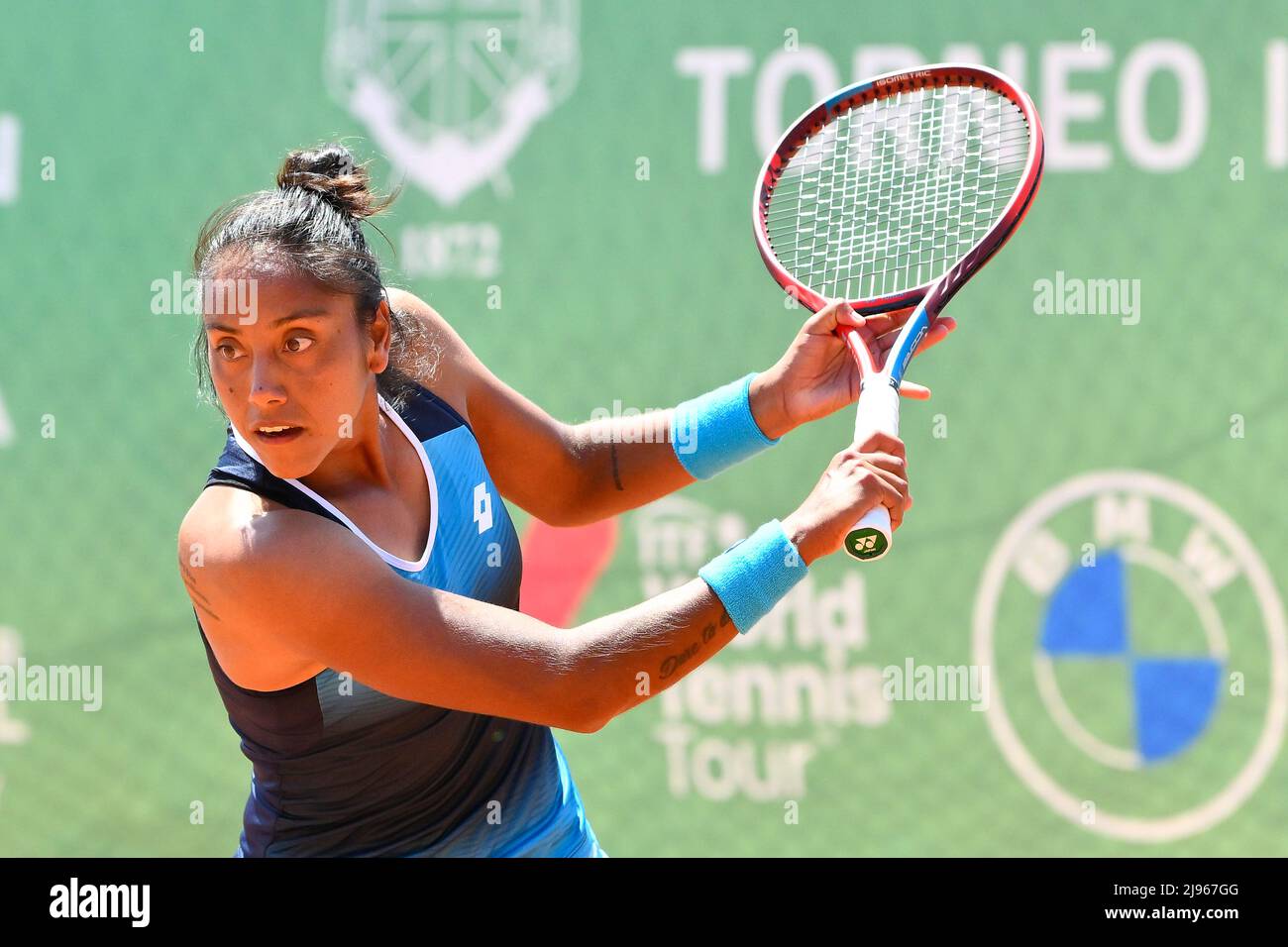 Rome, Italy. 20th May, 2022. Daniela Seguel (CIL) during the ITF 17th  Edition-RCCTR 150th Anniversary, BMW Rome Cup, at Reale Circolo Canottieri  Tevere Remo, Rome, Italy. Credit: Pacific Press Media Production Corp./Alamy