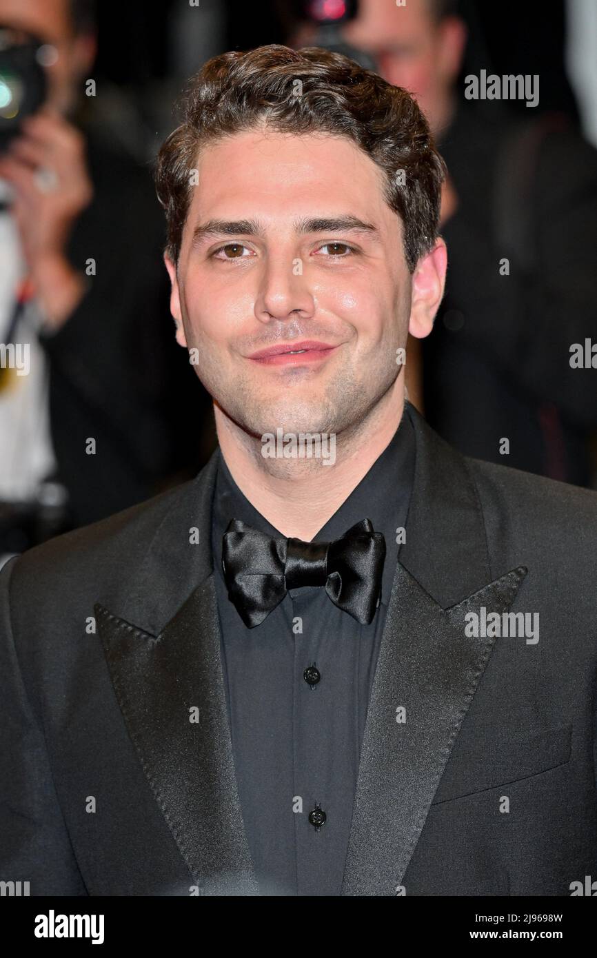 Cannes, France. 20th May, 2022. Xavier Dolan attending the premiere of the  movie Brother And Sister during the 75th Cannes Film Festival in Cannes,  France on May 20, 2022. Photo by Julien