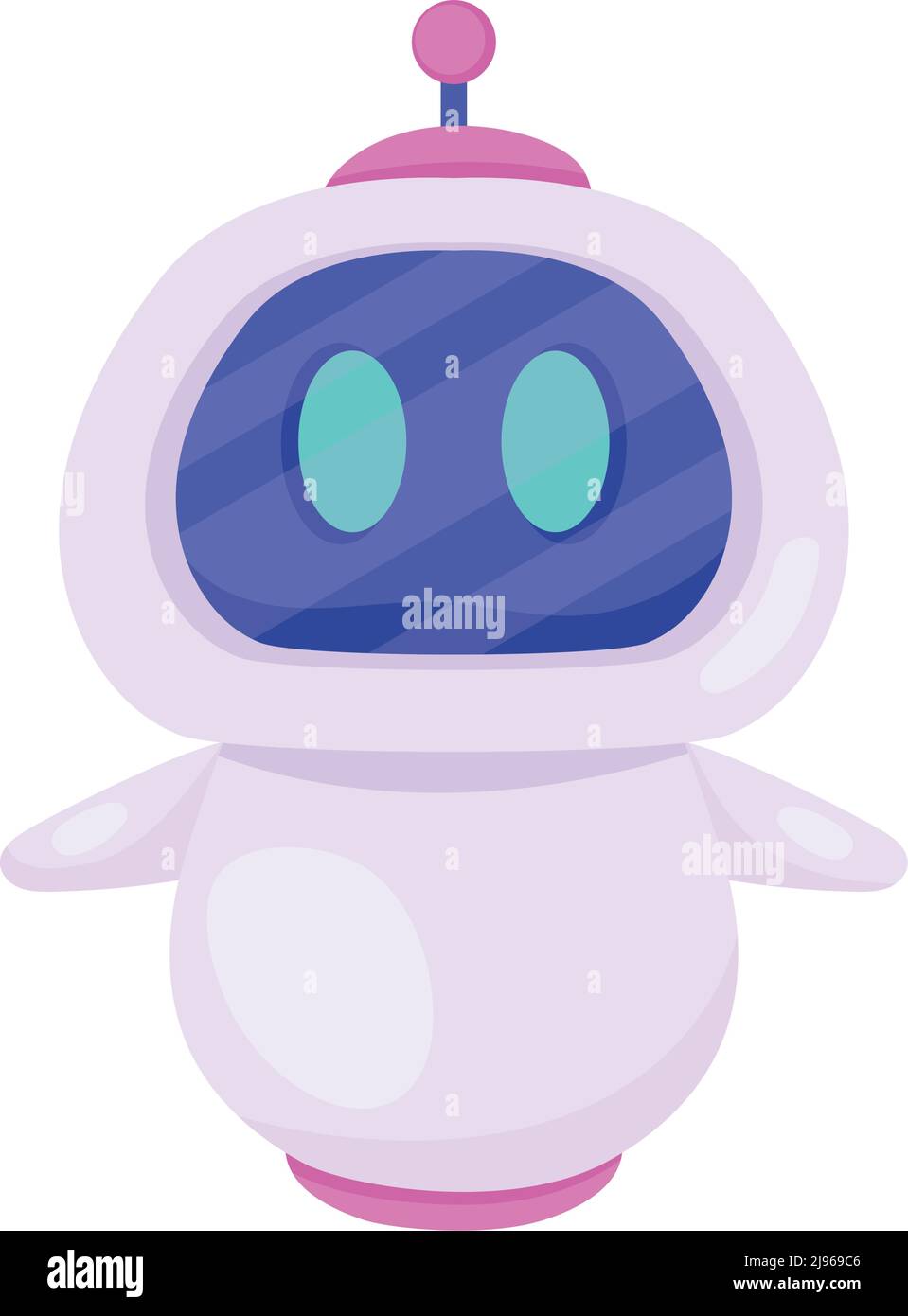 white robot electric future icon Stock Vector Image & Art - Alamy