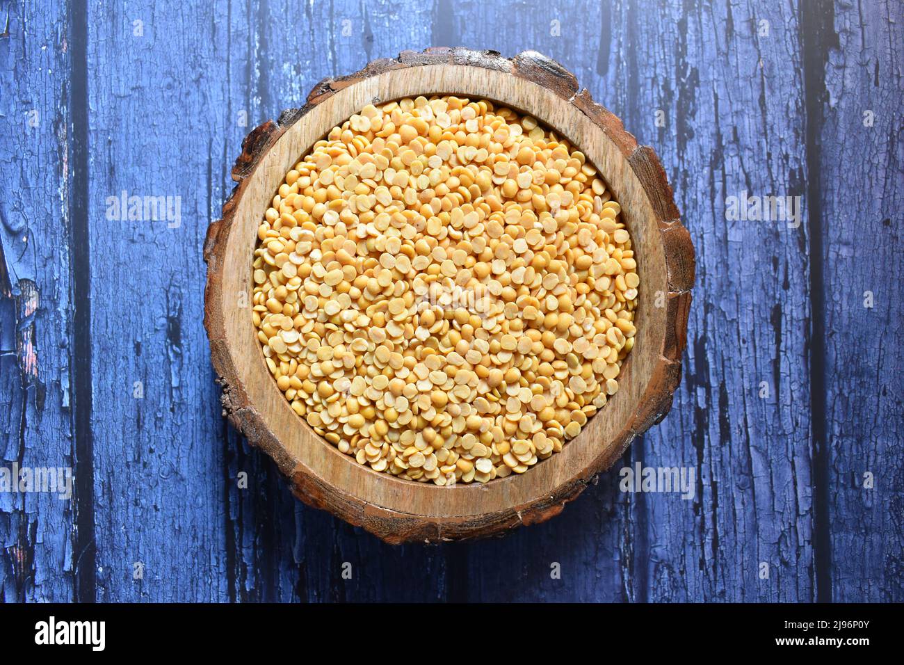 Yellow color raw dried split Pigeon pea lentils Stock Photo Alamy