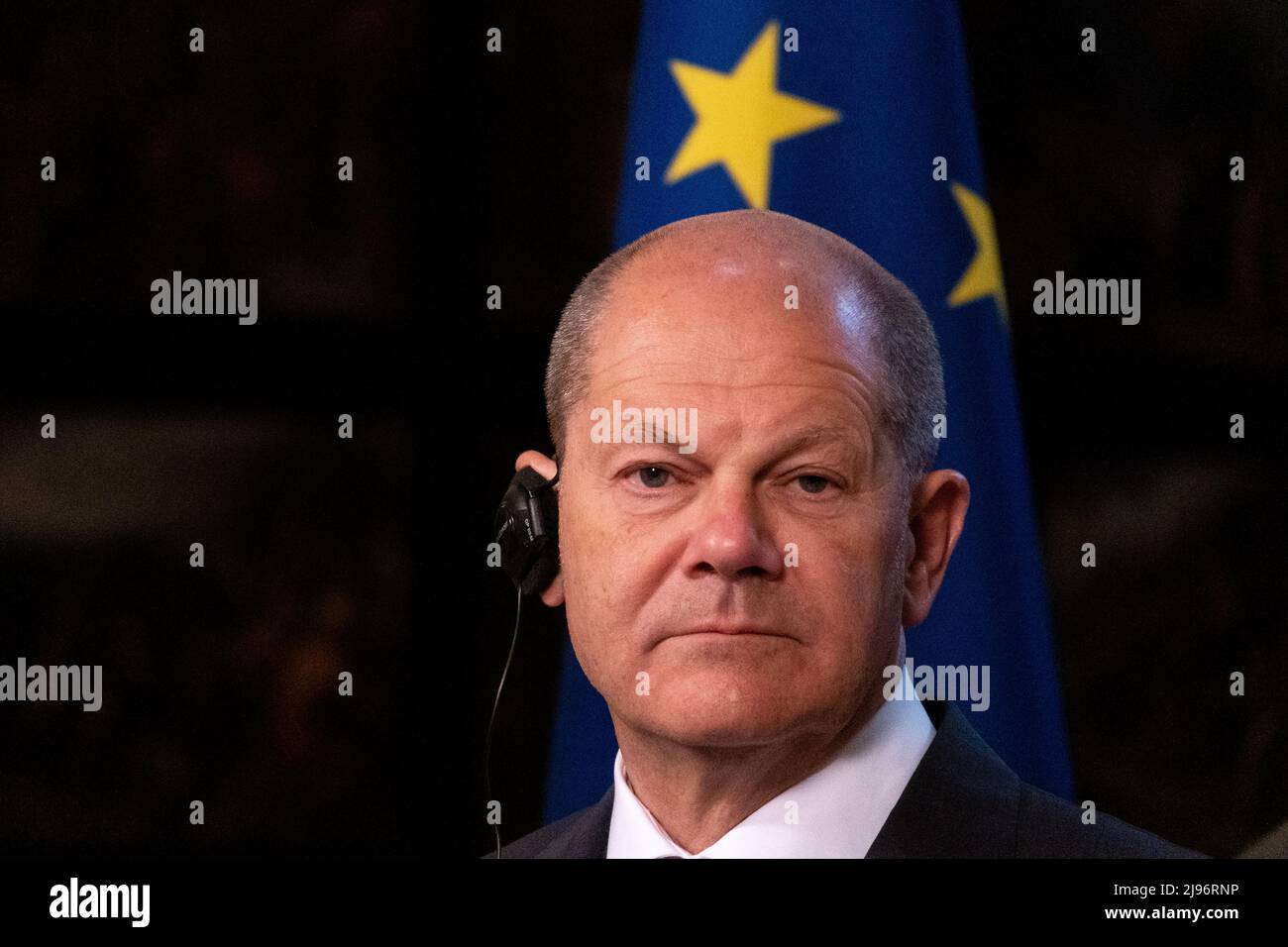 Netherlands, The Hague on 2022-05-19. German Chancellor Olaf Scholz