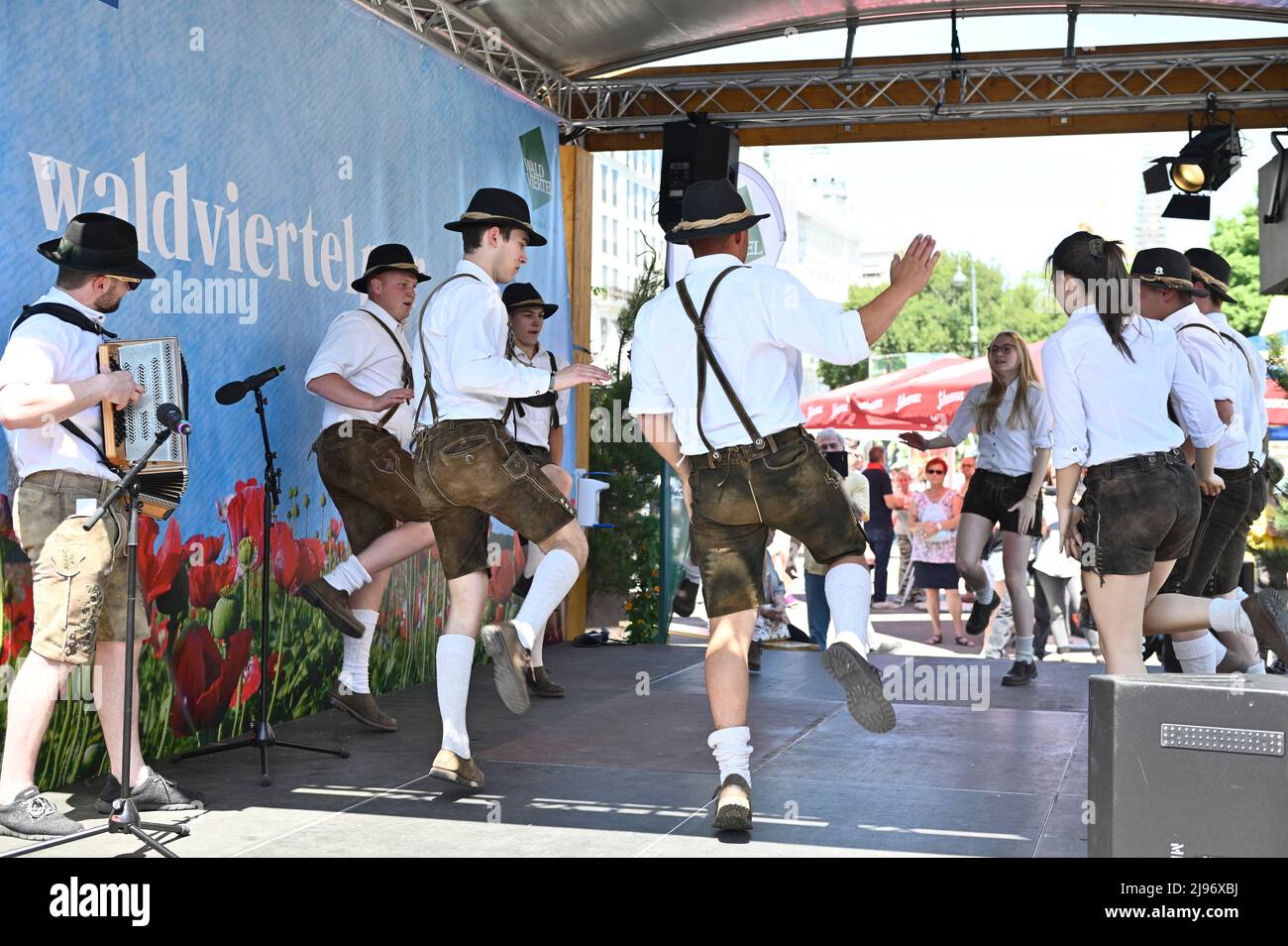 Vienna Austria May 20 2022 Traditional Festival Waldviertelpur At vienna-austria-may-20-2022-traditional-festival-waldviertelpur-at