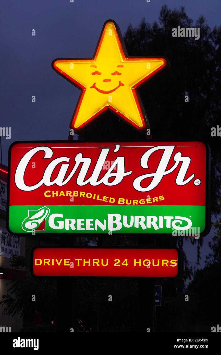 【レア】Carl’s Jr サイン カールスジュニア 看板 ヴィンテージ 01 ビンテージ カールスジュニア Carl's Jr ライトアップサイン