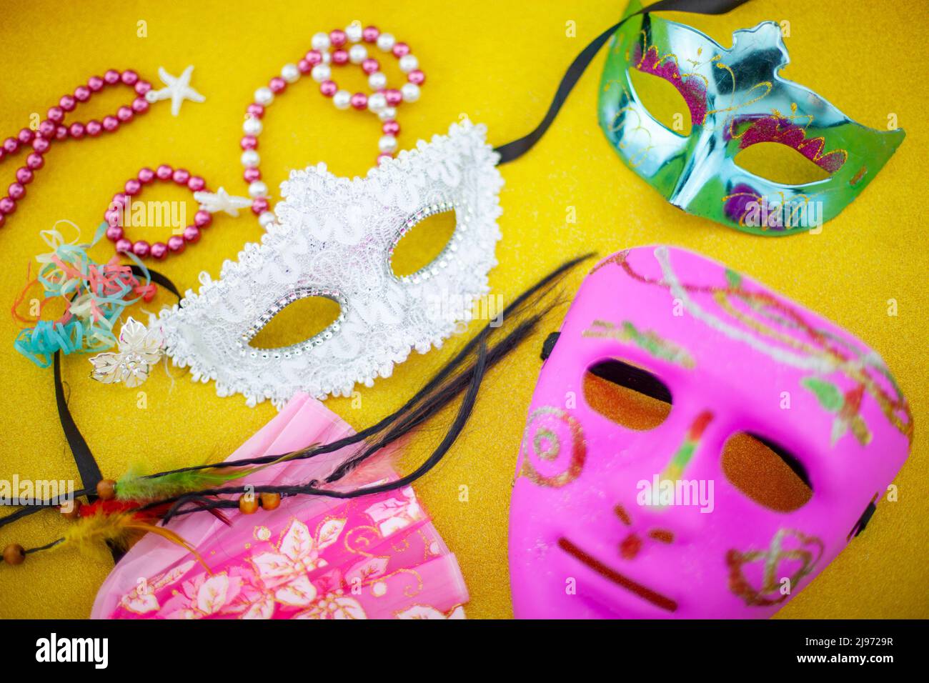 Colourful masks hi-res stock photography and images - Alamy