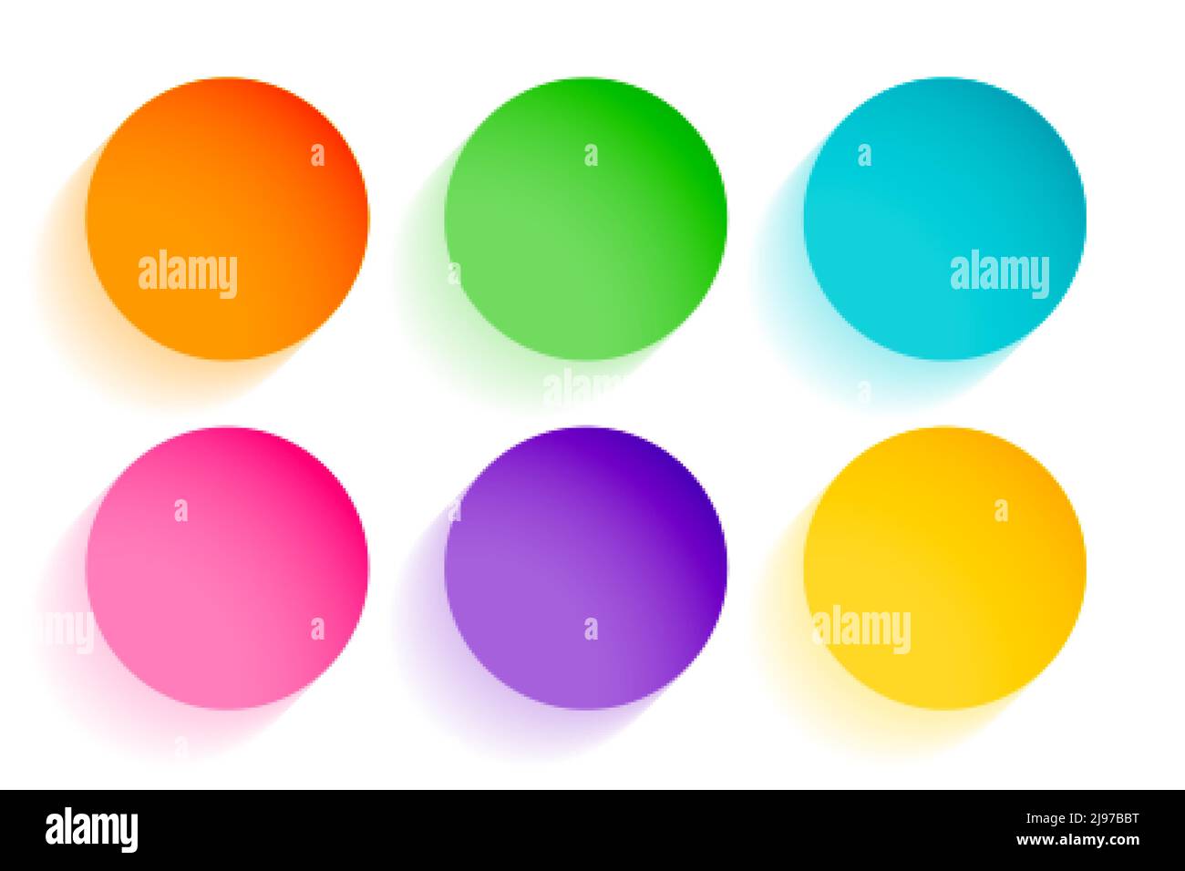 Circles set Stock Vector Images - Alamy