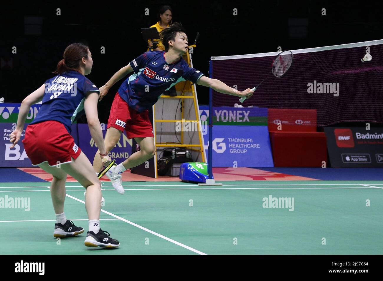 live badminton thailand open 2022