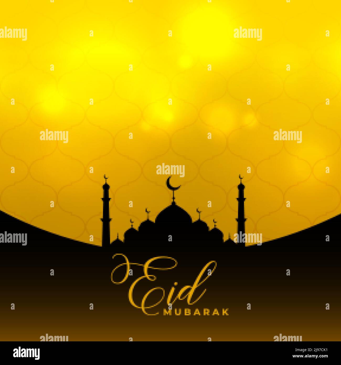 eid mubarak islamic background with mosque design Stock Vector Image & Art Alamy