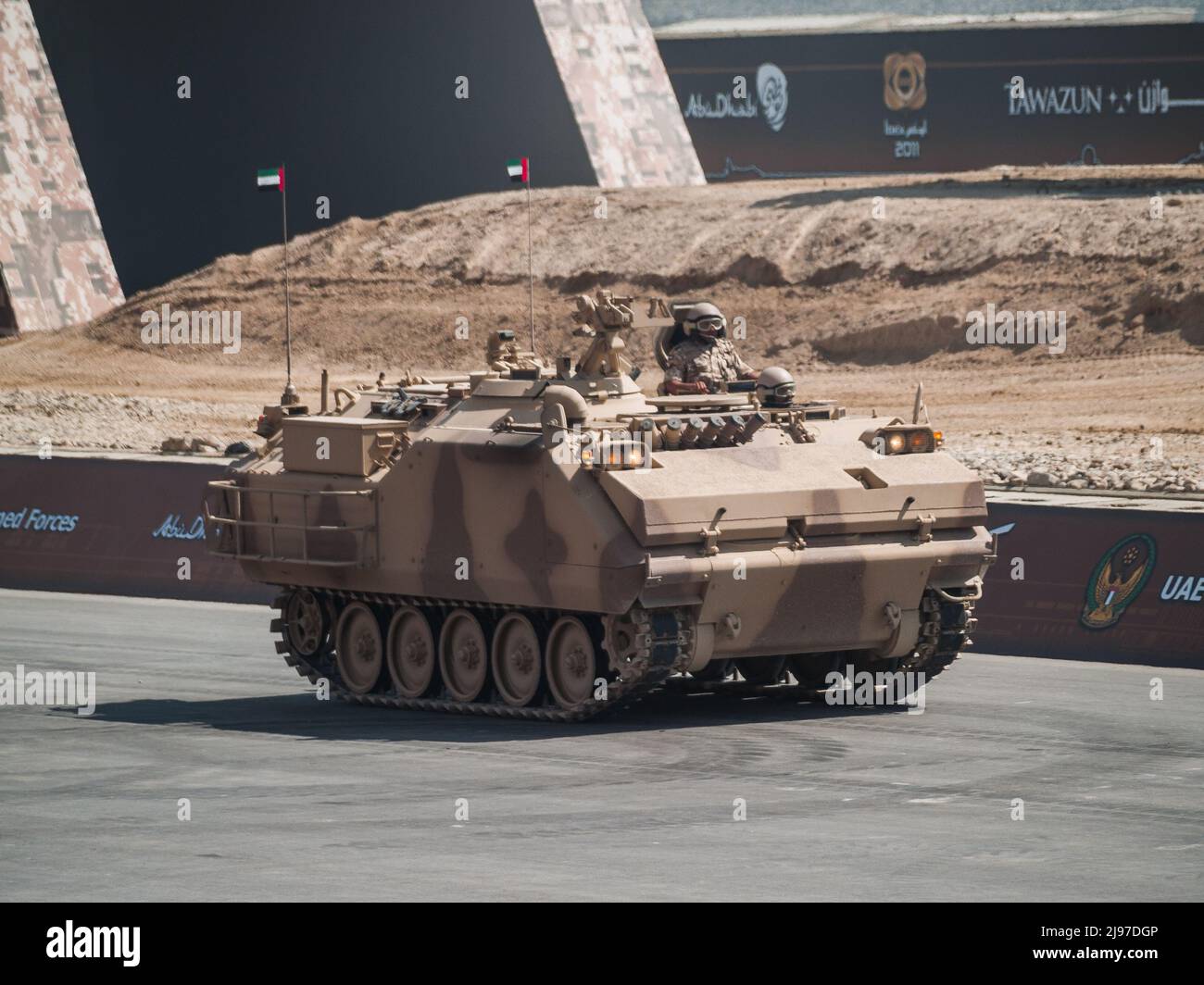 ACV300 armored personnel carrier in UAE Armed force at IDEX 2011 Stock