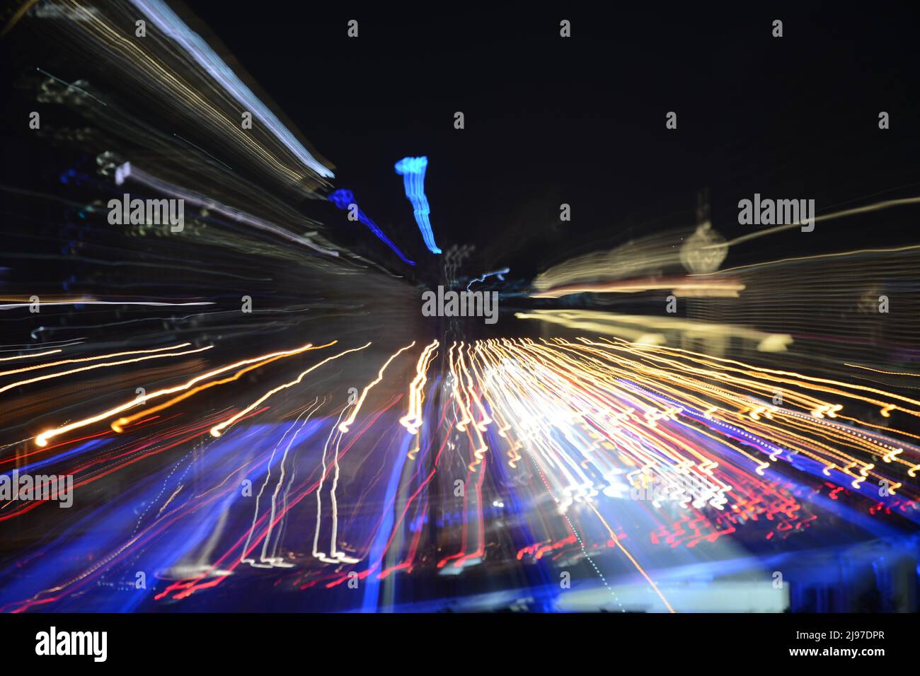 Lights, lights and more lights Stock Photo Alamy