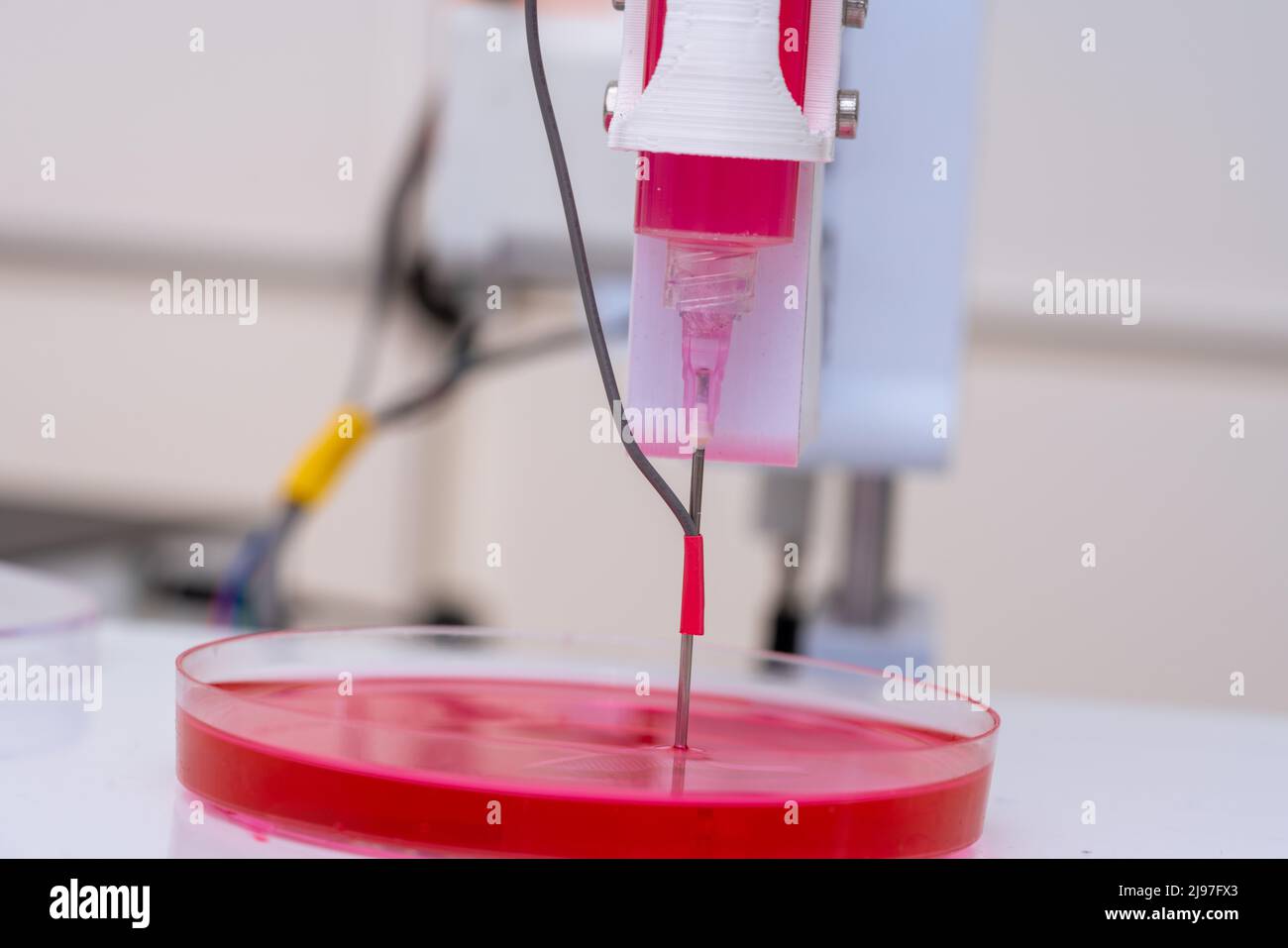 Equipment for genetic research. Medicine PCR robotics. DNA diagnostics ...