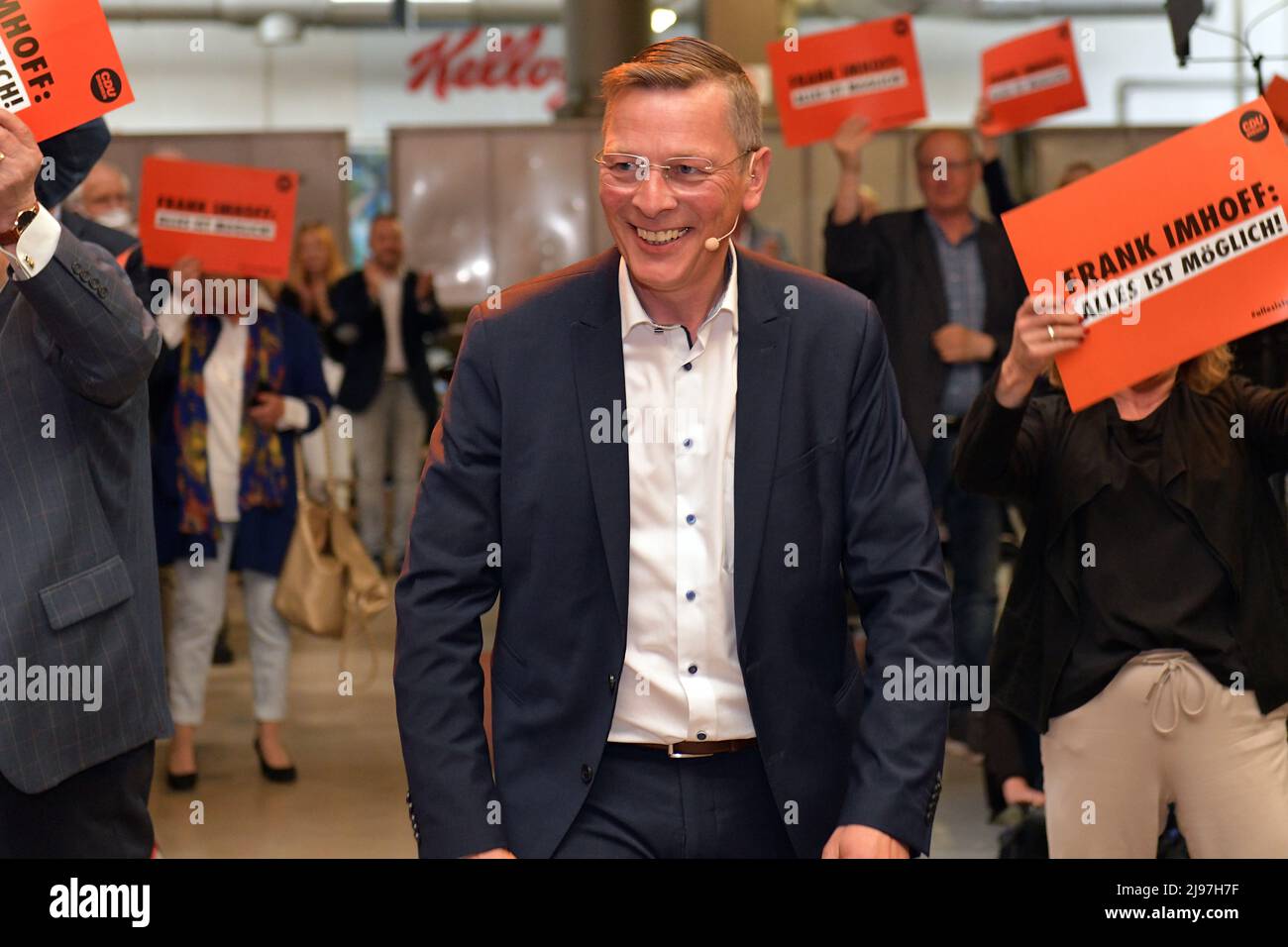 Bremen, Germany. 21st May, 2022. Frank Imhoff, the current president of ...