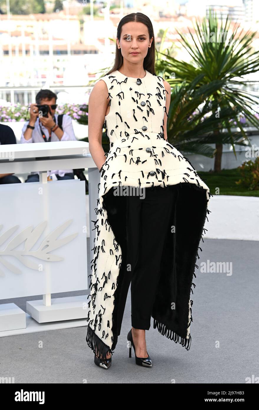 May 21st, 2022. Cannes, France. Alicia Vikander attending the Irma Vep