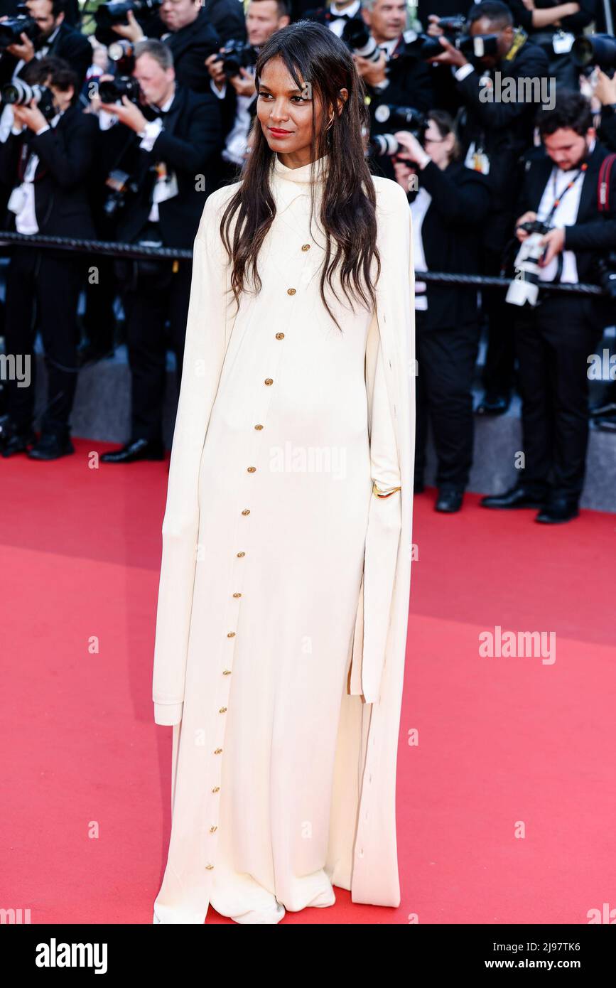 Cannes, France. 20th May, 2022. CANNES - MAY 20: Liya Kebede arrives to the  premiere of  Three Thousand Years of Longing  during the 75th Edition of  Cannes Film Festival on