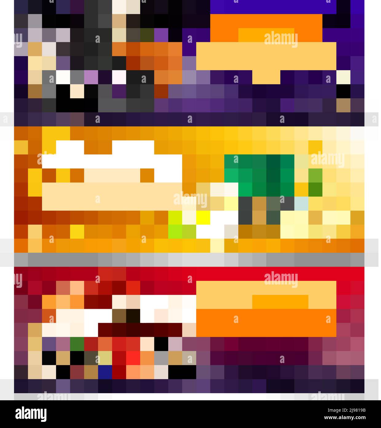 Three colorful horizontal banners demonstrated traditional masquerade hats for national holidays of different countries realistic vector illustration Stock Vector