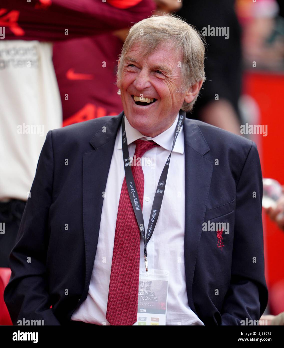 Liverpool FC Legends’ Kenny Dalglish during the Legends match at Old