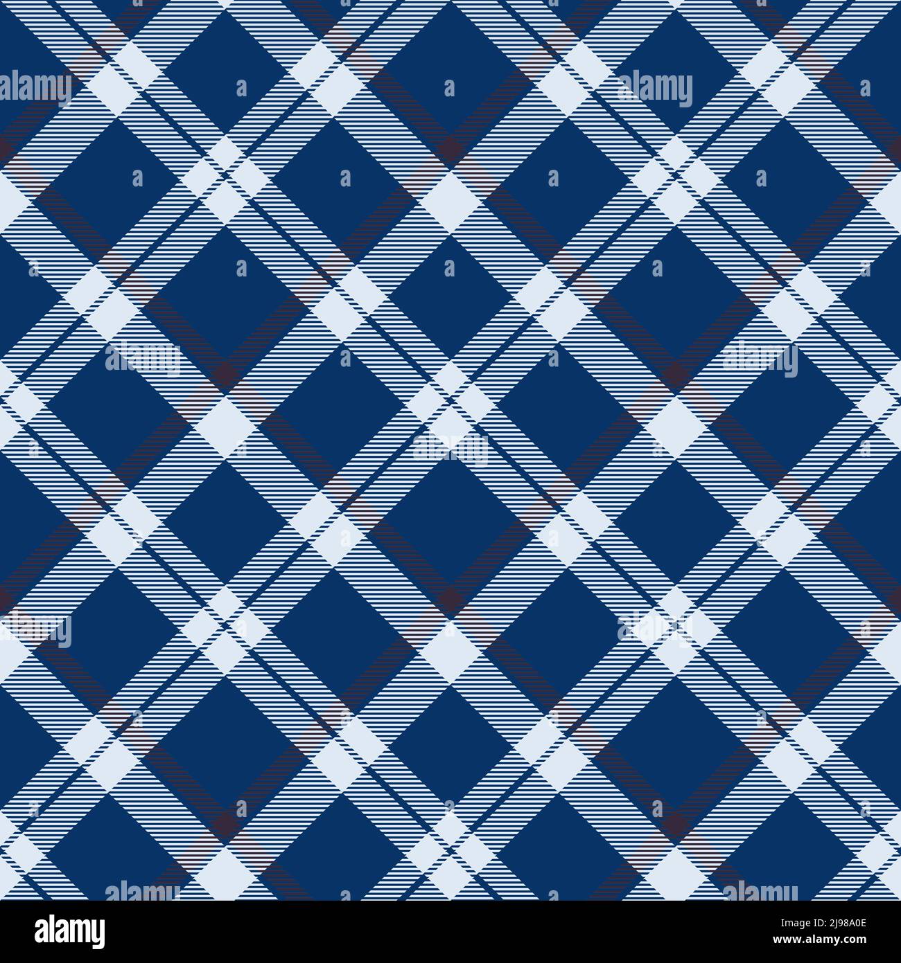 Fabric pattern vector with lines and square tartan shapes