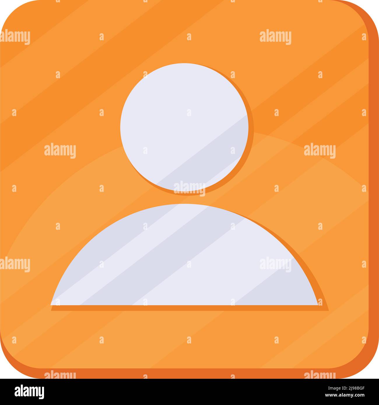 user profile app button icon Stock Vector Image & Art - Alamy