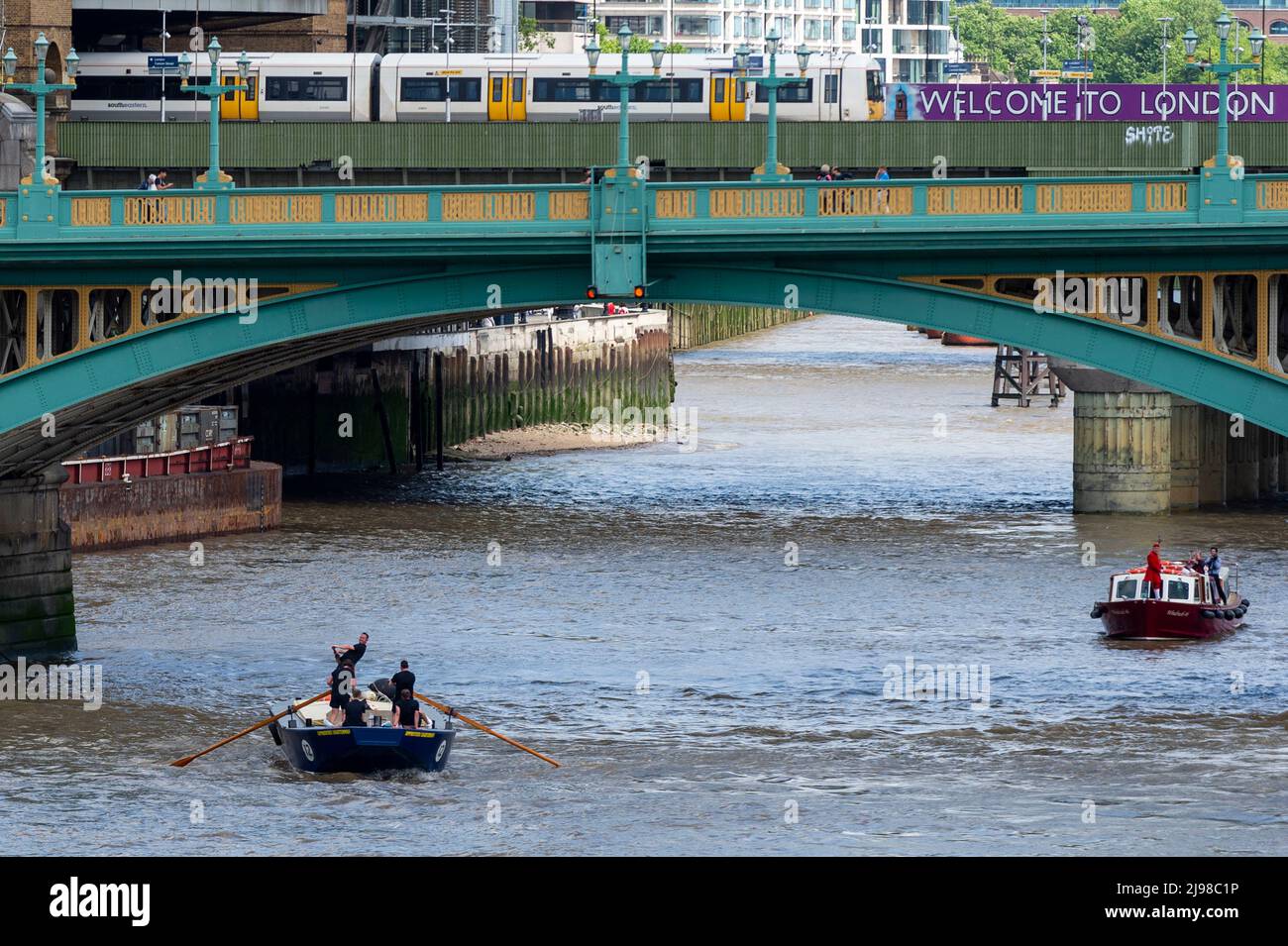 London, UK. 21 May 2022. Participants take part in the 45th Annual ...