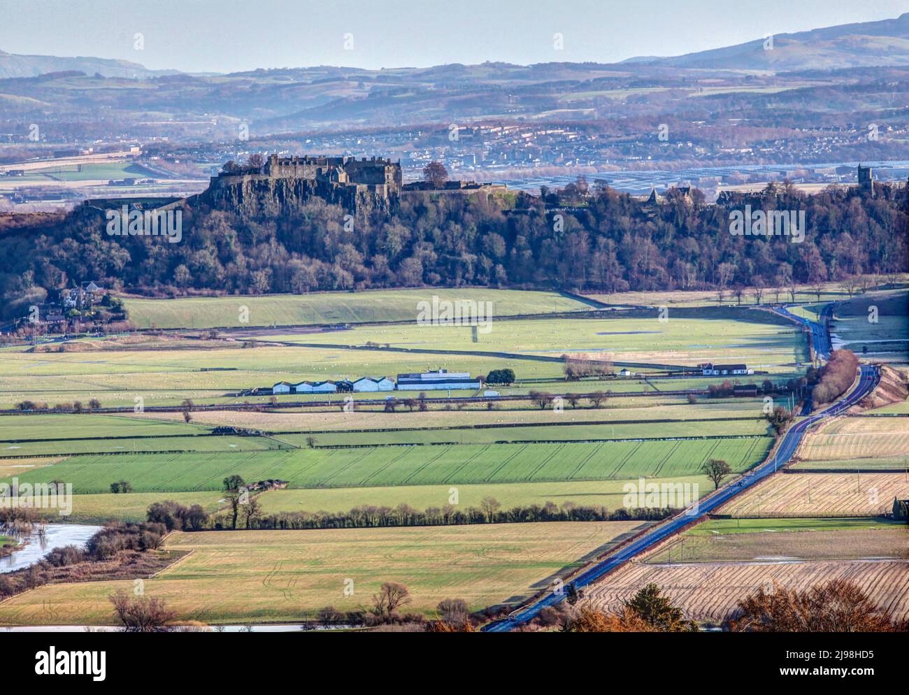 The Forth valley and estuary Stock Photo Alamy
