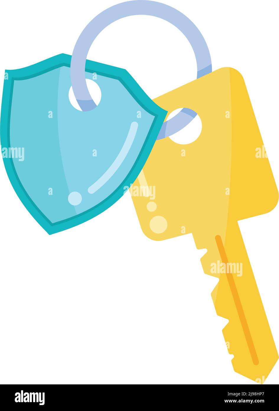 key door with shield icon Stock Vector Image & Art - Alamy