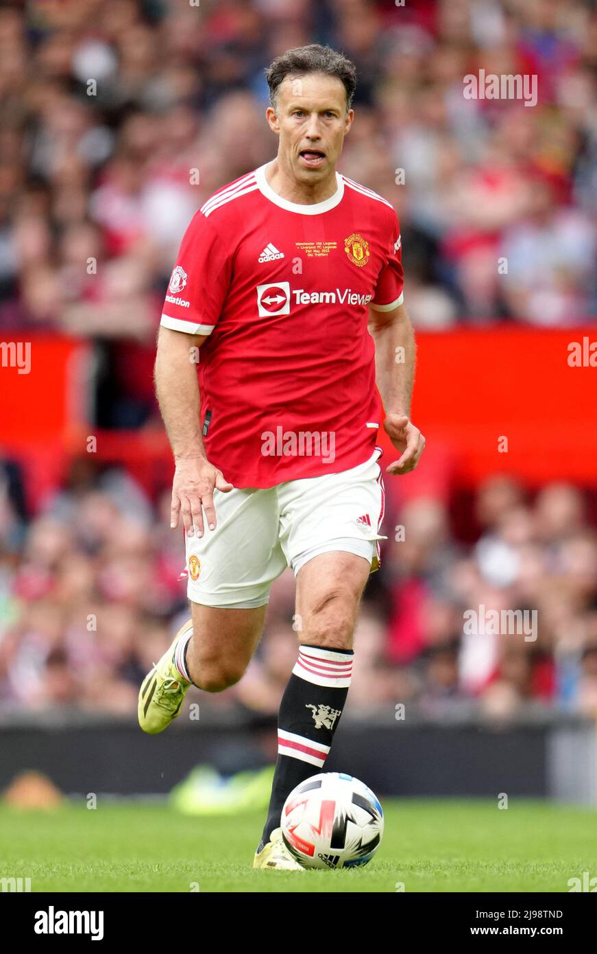 Manchester United Legends' Ronny Johnsen during the Legends