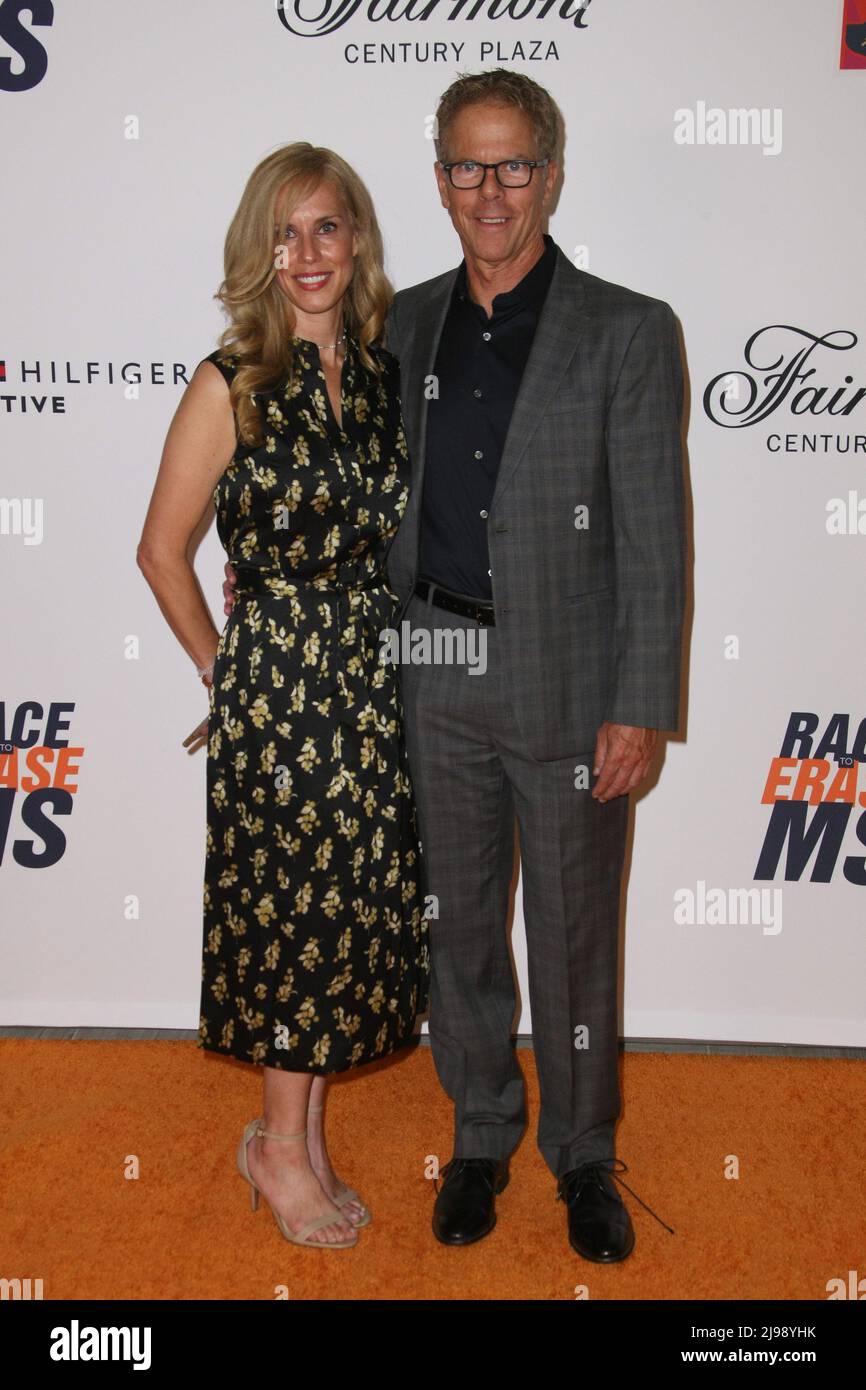 Martha Champlin and Greg Germann attends the 29th Annual Race to Erase
