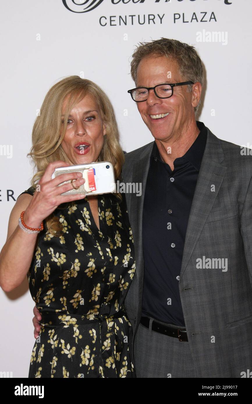 Martha Champlin and Greg Germann attends the 29th Annual Race to Erase