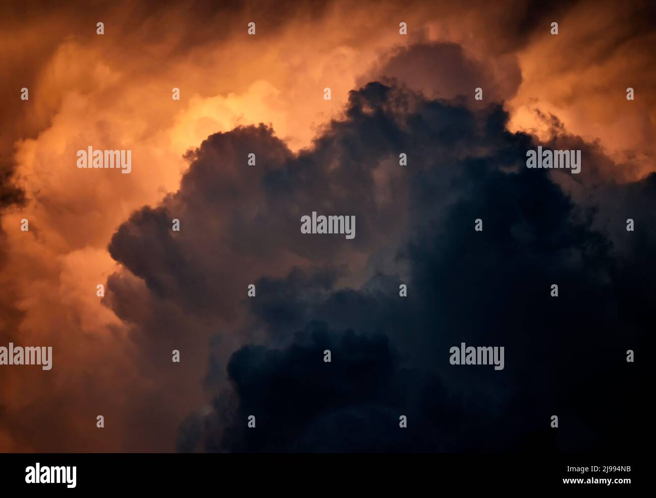 nature sky background A terrible dramatic storm cloud Stock Photo - Alamy