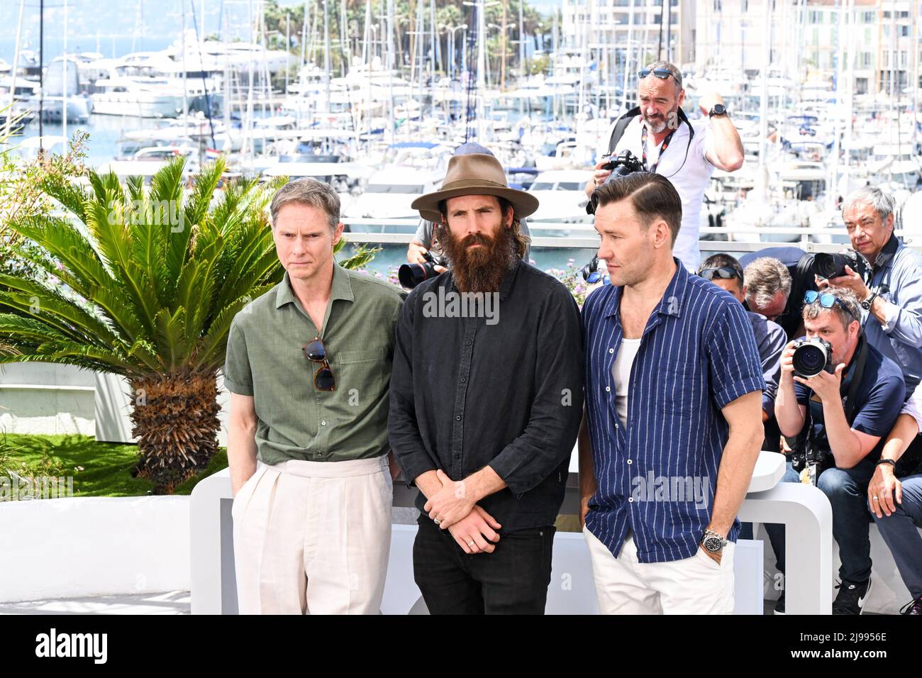 Sean Harris , Thomas M. Wright , Joel Edgerton 75th Cannes Film