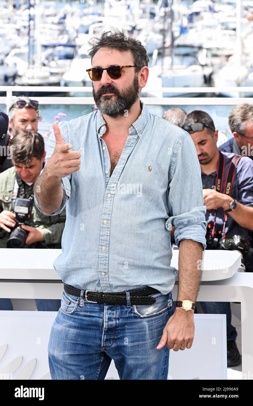Quentin Dupieux 75th Cannes Film Festival Photocall of the movie -Fumer
