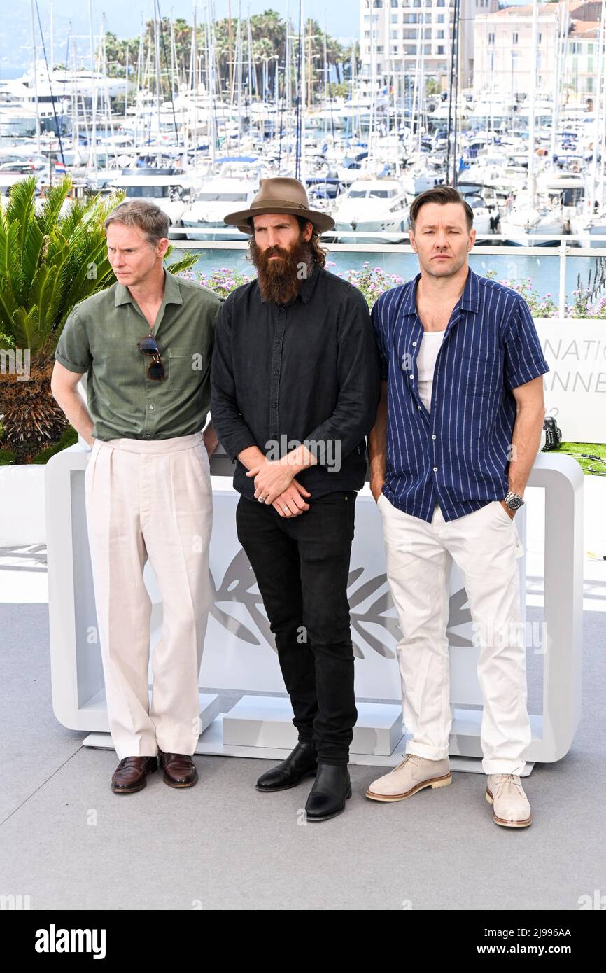 Sean Harris , Thomas M. Wright , Joel Edgerton 75th Cannes Film